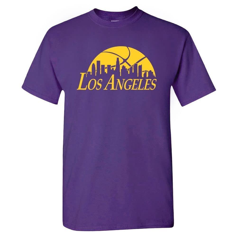 Xtreme Apparrel Team Cityscape Skyline Mens T-Shirt For Basketball Fans